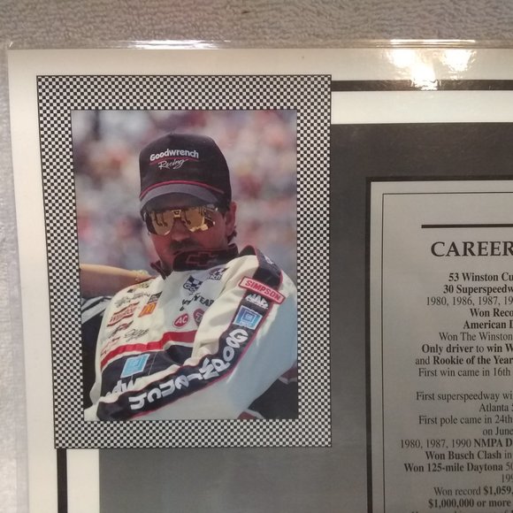 Dale Earnhardt Sr. Placemat Highlights Photograph - Picture 2 of 11